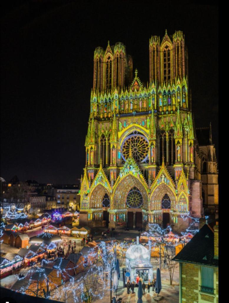 L'Ange Dore Reims Exteriör bild